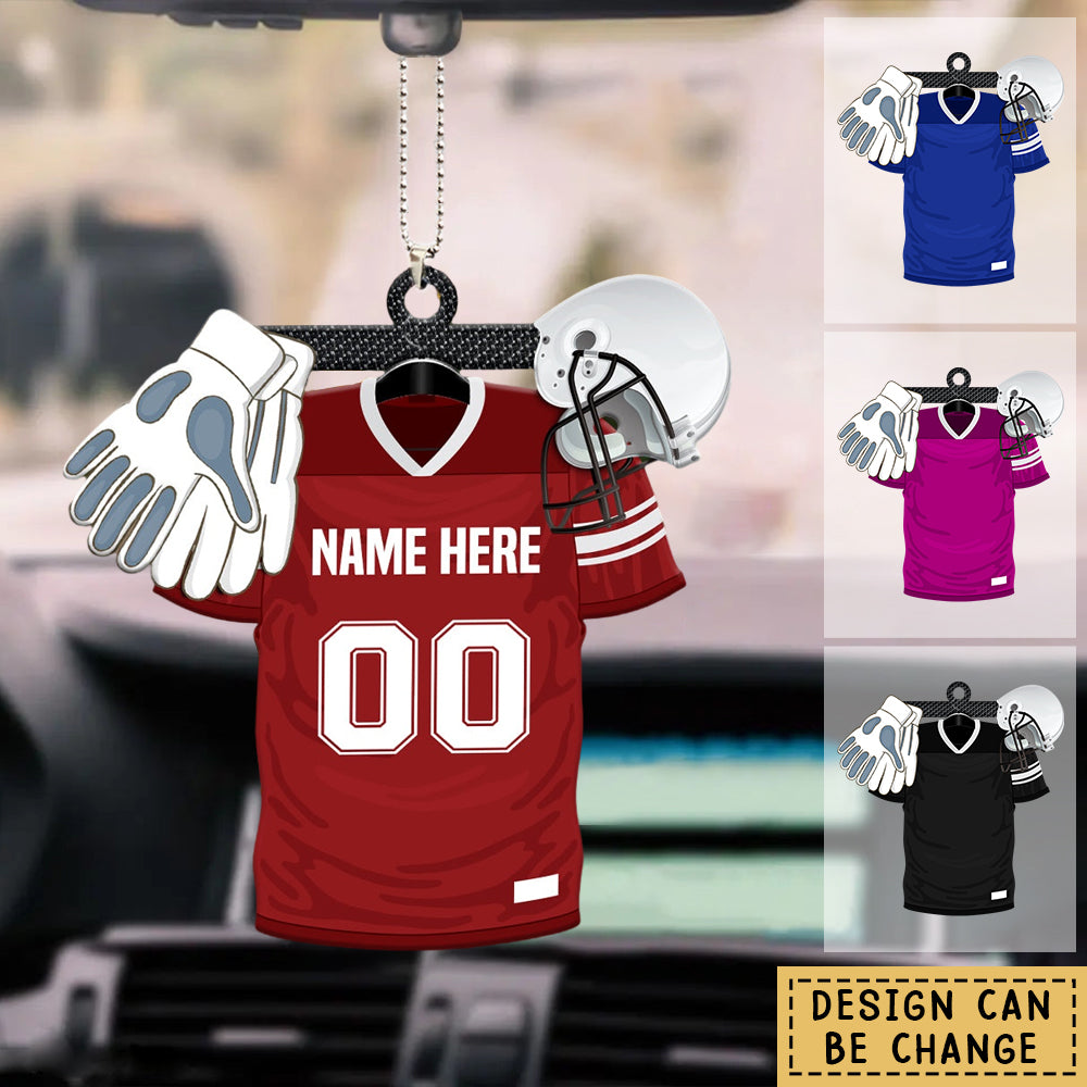 Football Uniform-Personalized Acrylic Ornament  Gift For Football Players