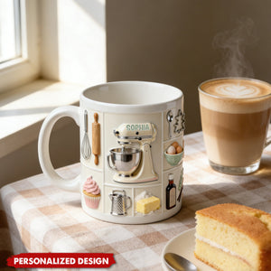 Personalized Sweet Baker Coffee Mug - Perfect Gift for Bakers & Coffee Lovers