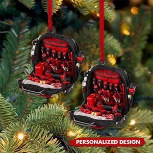 2024 New Release Personalized Electrician Tool Box Christmas Ornament, Tool Box Ornament, Electrician Lovers Ornament