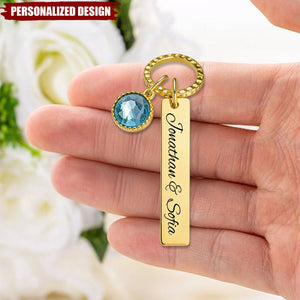 Personalized Wedding Bouquet Charm -  Wedding Gift for the Bride