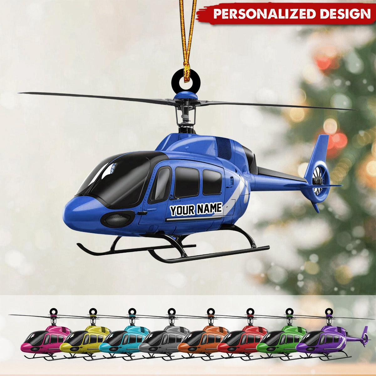 Personalized Airplane Ornament-Gifts For Pilot Captain-2024 New Release