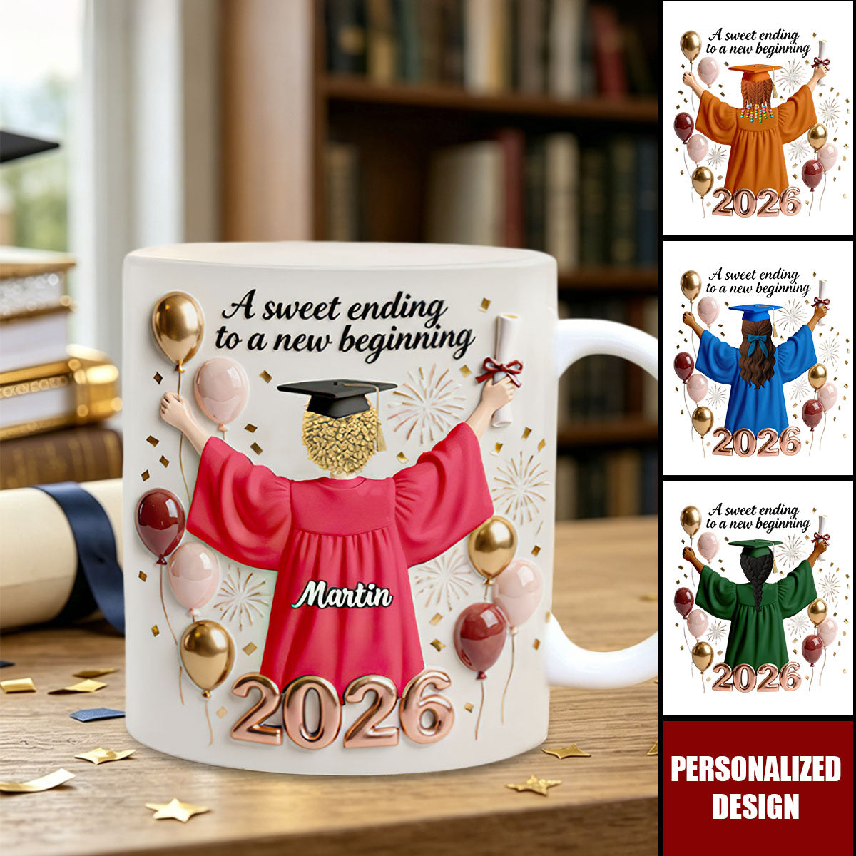 Graduation Coffee Mug - Personalized Gifts For Graduates