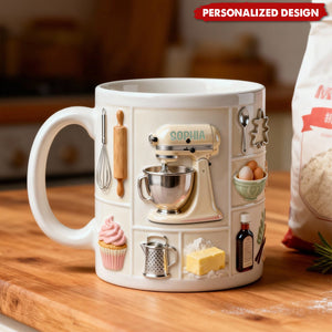 Personalized Sweet Baker Coffee Mug - Perfect Gift for Bakers & Coffee Lovers