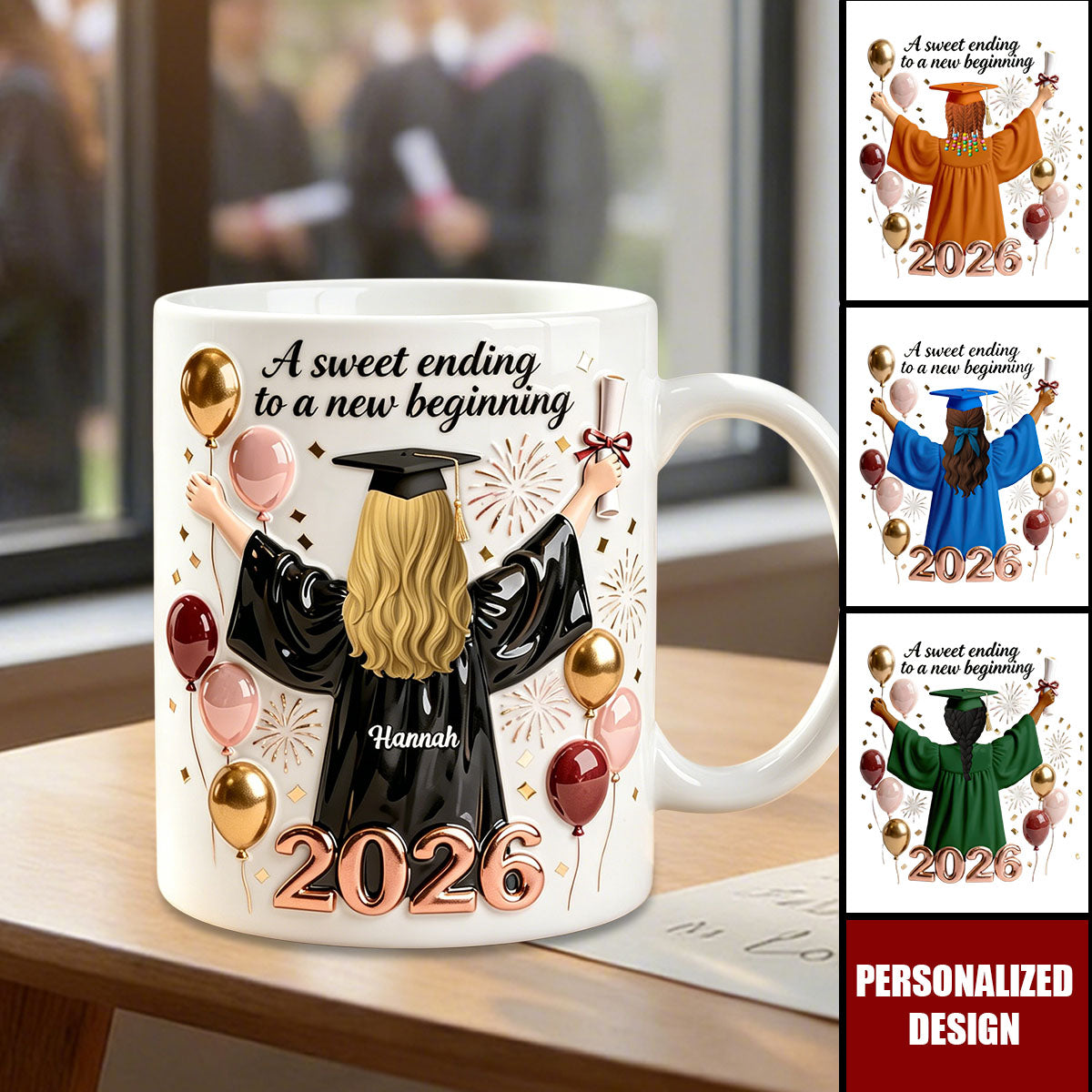 Graduation Coffee Mug - Personalized Gifts For Graduates