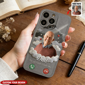 The Call I Wish I Could Take - Personalized Memorial Phone Case