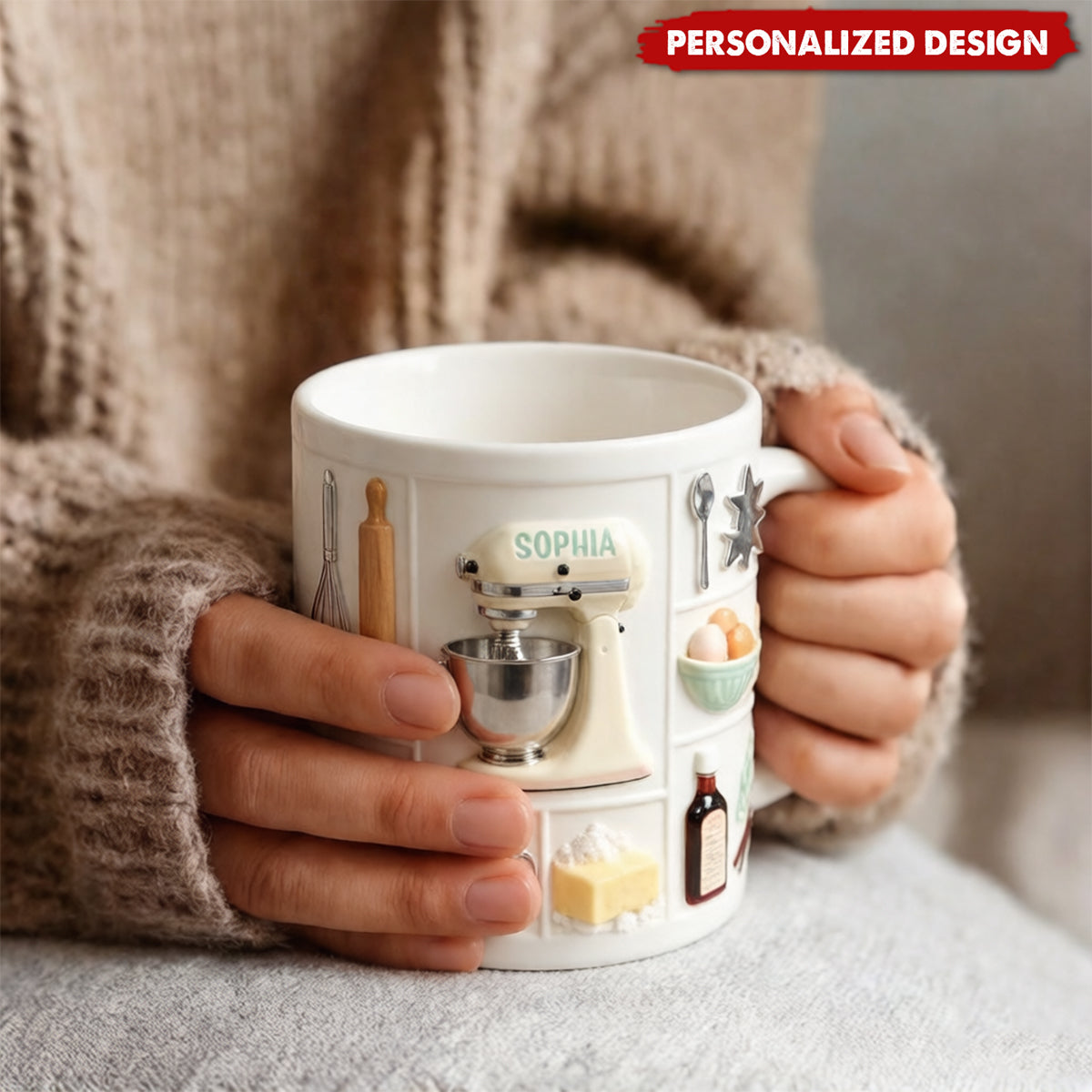 Personalized Sweet Baker Coffee Mug - Perfect Gift for Bakers & Coffee Lovers