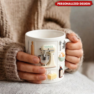 Personalized Sweet Baker Coffee Mug - Perfect Gift for Bakers & Coffee Lovers