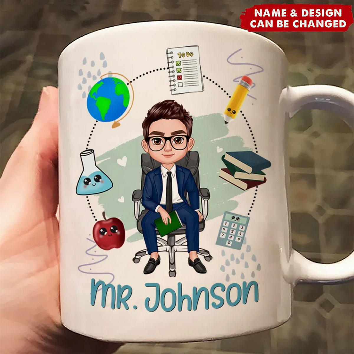 Teacher Mug School Things Personalized Mug, Back To School Gift
