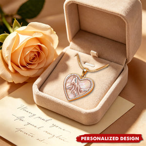 Personalized Name Family Heart Necklace - Mother's Day Gift