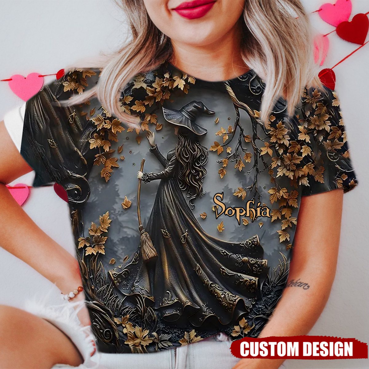 Beautiful Witch - Personalized Witch T-shirt