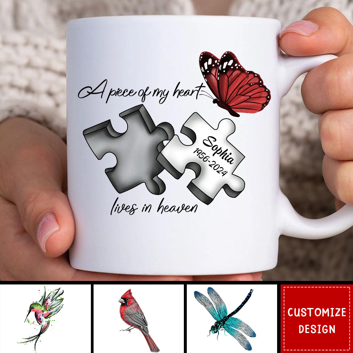 Personalized In Loving Memory Mug