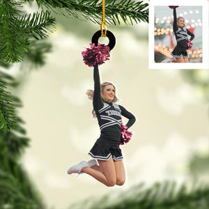 Personalized Cheerleading Christmas Ornament, Gift For Cheerleading Lovers - 2024 New Release