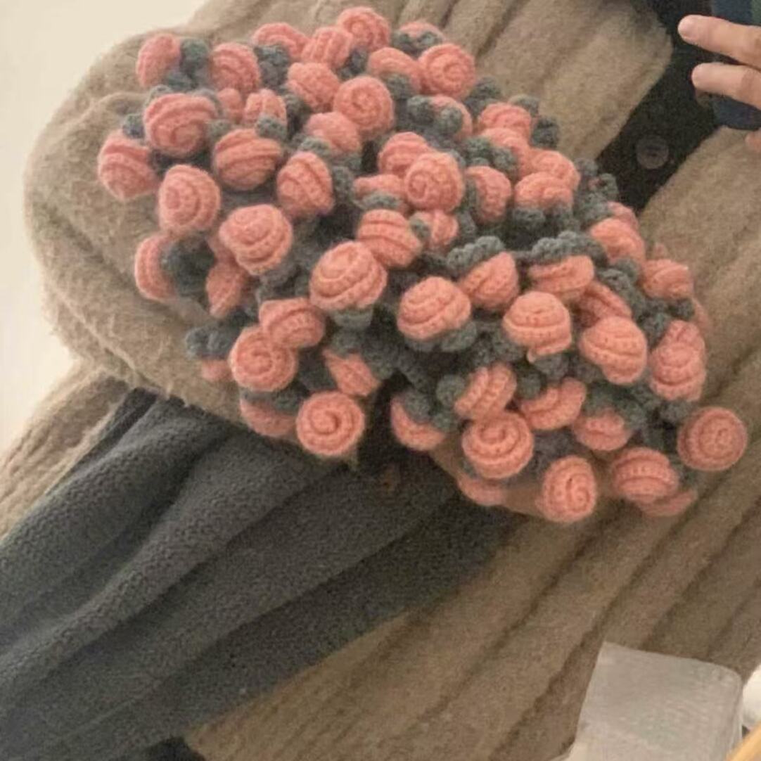 Personalized Handmade Bouquet Blanket