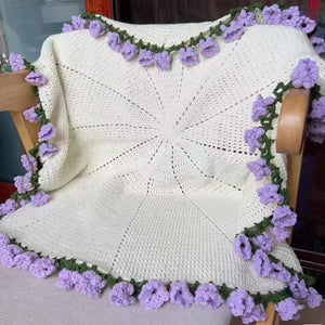 Personalized Handmade Bouquet Blanket