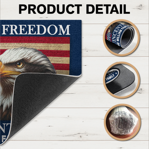 Personalized Patriotic Family Doormat —  American 250th Anniversary Gift