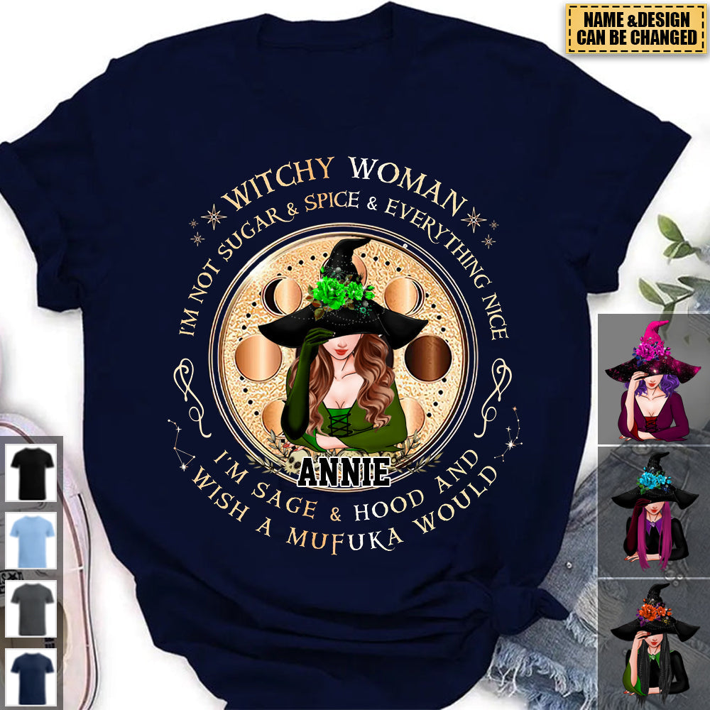 Personalized Witchy/Witch Unisex T-Shirt-Great Gift Idea For Your Beloved Ones