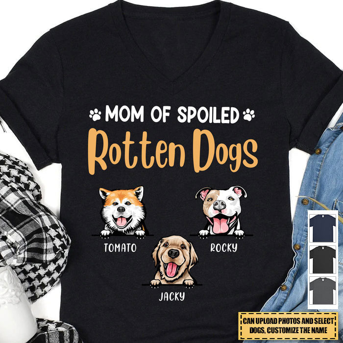 Dad Of Spoiled Dog Personalized T-shirt